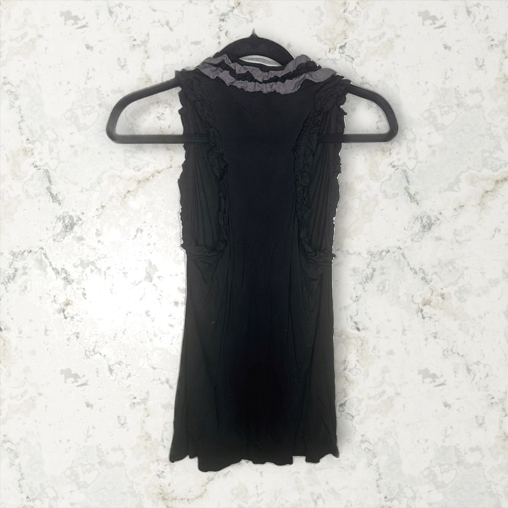 Anthro One September Vintage Ruffle Tank - Picture 2 of 7